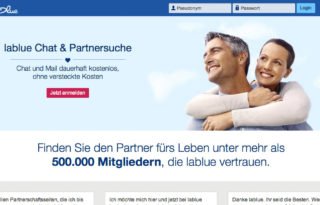 die Singlebörse lablue im grossen test