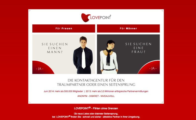 Das Casual-Dating-Portal Lovepoint im Test - erotischekontakte.de