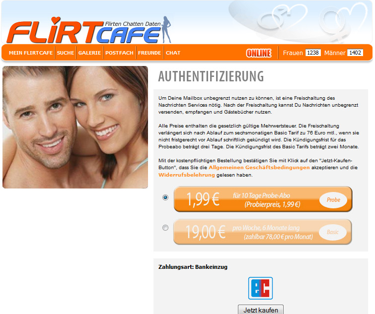 dating seite kaufen