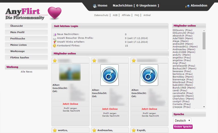Flirt community kostenlos test