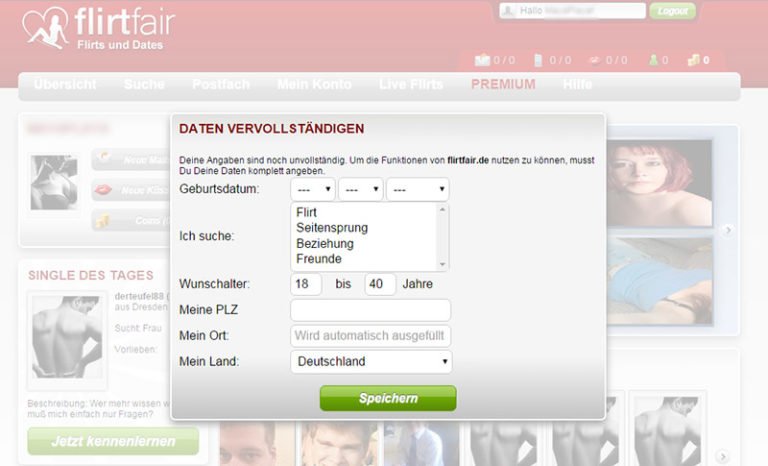 Flirtfair at kostenlos