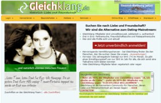 gleichklang.de - Die Alternative zum Dating-Mainstream im Test