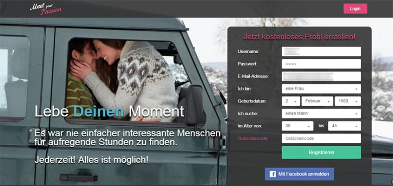 Meet your Passion meetyourpassion.com - Sex-Community Meet your Passion Review