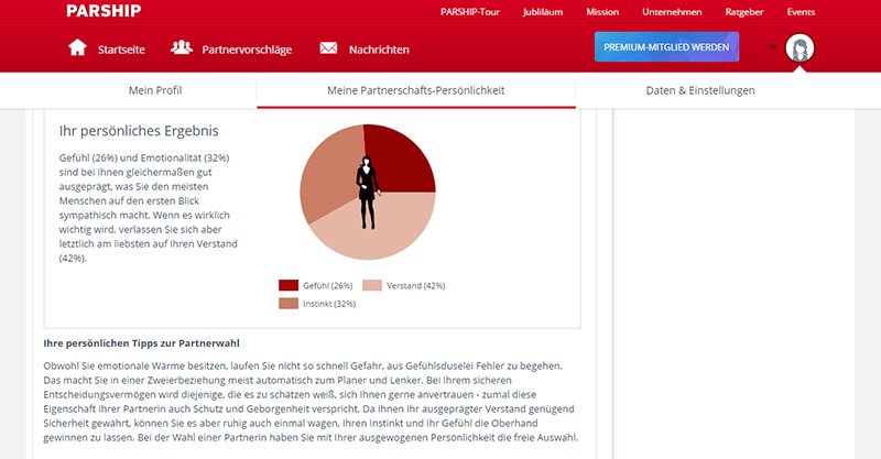 parship.de im test