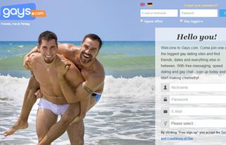 Der gay social dating site GAYS.com Test
