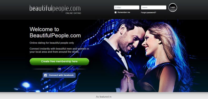 BeautifulPeople.com Online Dating im test