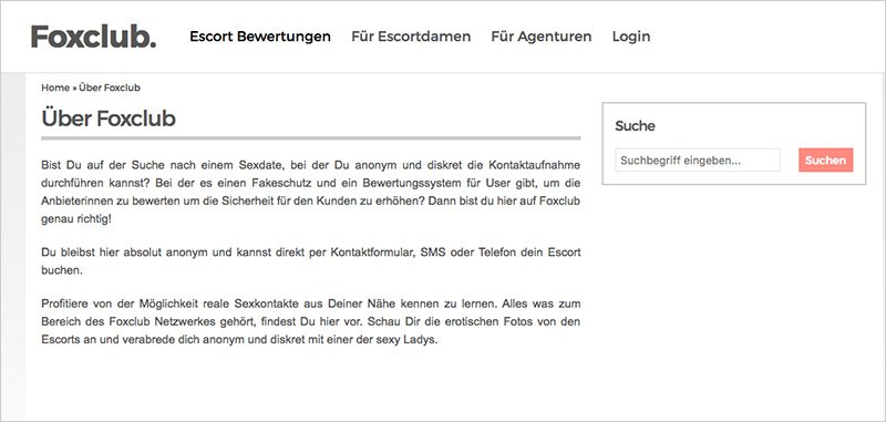 Fox Club Review - erotischekontakte.de
