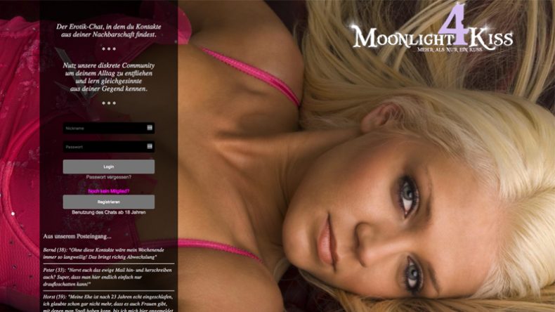 Moonlight4Kiss Erotik-Chat Test - erotischekontakte.de