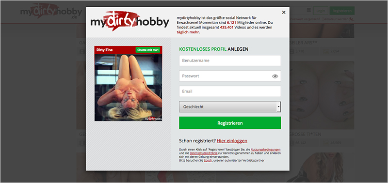 My Dirty Hobby Review - erotischekontakte.de