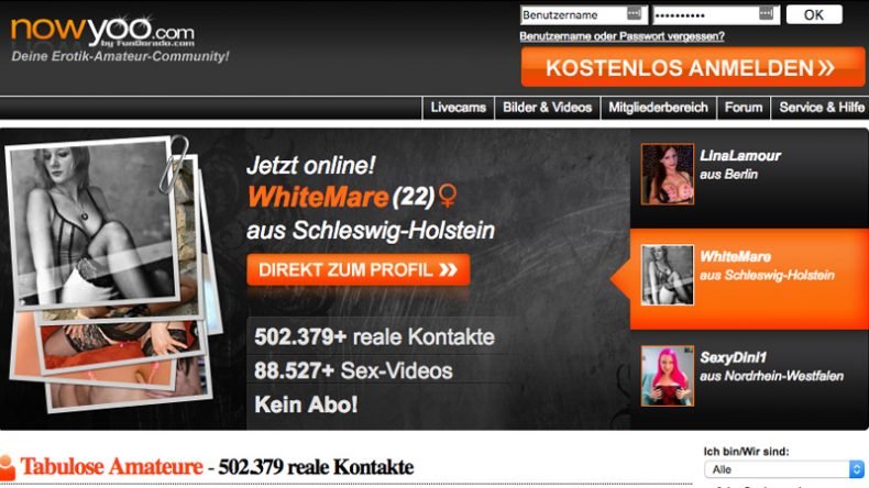 nowyoo.com Erotik Amateur Community Test - erotischekontakte.de
